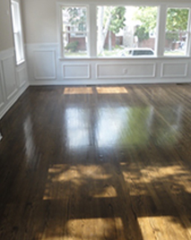 About Left Image of floor and windows